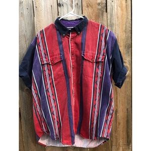 Vintage Gordon and James Short-sleeve button-down